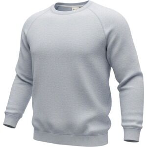 PACIFIC & CO. Sweatshirt Men XL Gray Raglan Sleeve Knit Pullover Loungewear